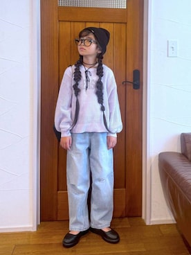 「アイテム（ファッション雑貨）」を使った、おははさん（キッズ・132cm・40代）の秋コーディネート