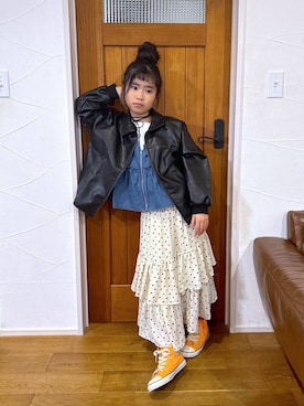 おははさん(キッズ・135cm)の冬コーディネート