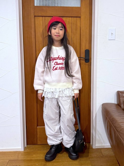 あったかカーゴジョグパンツ/593418