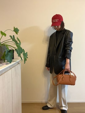 「アイテム（ジャケット/アウター）」を使った、ayaさん（レディース・161cm・30代）の秋コーディネート