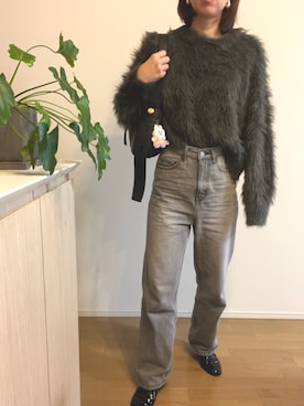 「TORY BURCH（トリーバーチ）のアイテム」を使った、ayaさん（レディース・161cm）の秋コーディネート