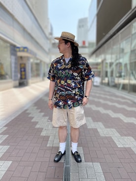 purinさん（メンズ・173cm）の夏コーディネート