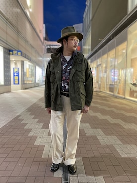 purinさん（メンズ・173cm）の冬コーディネート