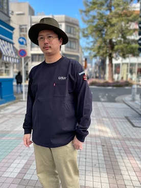 purinさん（メンズ・173cm）の冬コーディネート