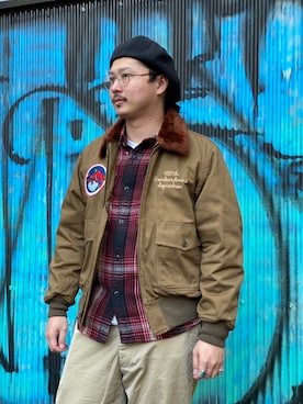 purinさん（メンズ・173cm）の秋コーディネート