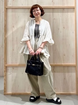 nakoさん（レディース・158cm）の夏コーディネート