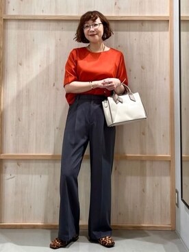 nakoさん（レディース・158cm）の秋コーディネート