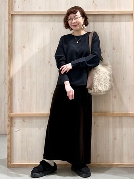 nakoさん(レディース・158cm)の冬コーディネート