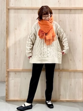 nakoさん（レディース・158cm）の秋コーディネート