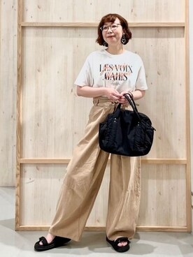 nakoさん（レディース・158cm）の夏コーディネート