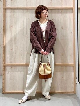 nakoさん（レディース・158cm）の春コーディネート