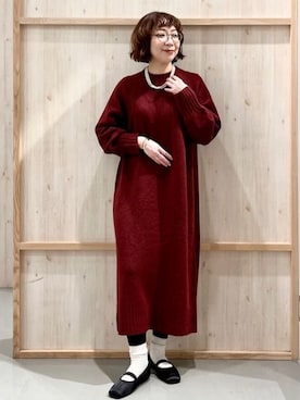 nakoさん(レディース・158cm)の冬コーディネート