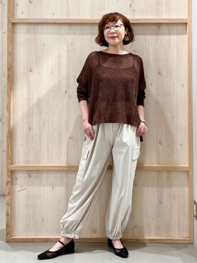 nakoさん(レディース・158cm)の夏コーディネート