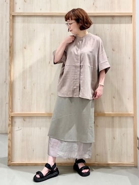 nakoさん(レディース・158cm)の夏コーディネート