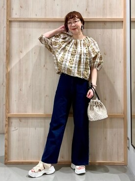 nakoさん(レディース・158cm)の春コーディネート