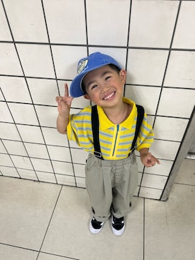 「アイテム（シューズ）」を使った、Gen-Ｚさん（メンズ・110cm）の夏コーディネート