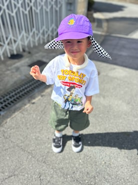 「アイテム（パンツ）」を使った、j04209さん（メンズ・110cm）の夏コーディネート
