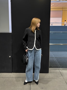 「hellam（へラム）のアイテム」を使った、hono🍳さん（レディース・157cm）の冬コーディネート