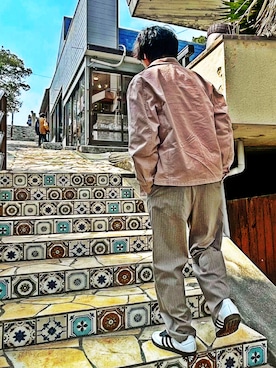 Nanashiさん（メンズ・177cm）の春コーディネート