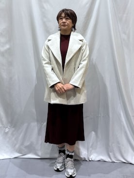 manaさん(レディース・163cm)の冬コーディネート