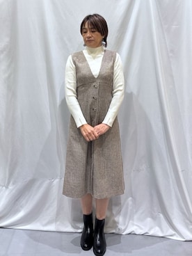 manaさん(レディース・163cm)の冬コーディネート
