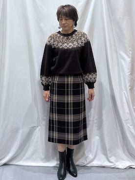 manaさん(レディース・163cm)の冬コーディネート
