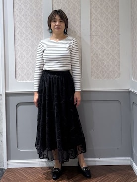 manaさん（レディース・163cm）の春コーディネート