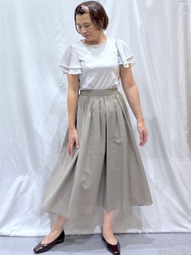 manaさん(レディース・163cm)の夏コーディネート