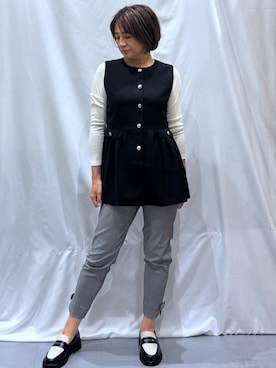 manaさん(レディース・163cm)の秋コーディネート