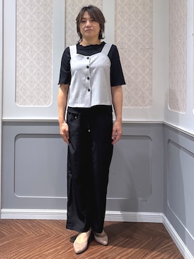 manaさん（レディース・163cm）の春コーディネート