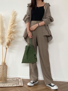 minminmaaaさん（レディース・168cm）の秋コーディネート