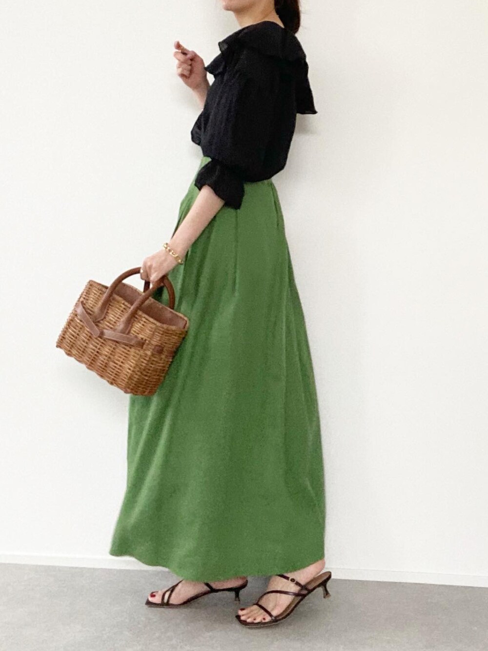 ✨上美品✨☘️PELLICO☘️✨ミュール✨ヒールサンダル✨本革✨ストラップ✨ PELLICO（ペリーコ）の「【PELLICO】スキニーストラップミュール