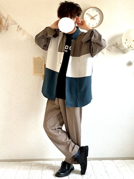 「UNIIT（ユニット）のアイテム」を使った、ぺいさん（メンズ・168cm）の春コーディネート