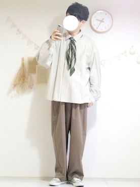 「epnok（エプノック）のアイテム（財布/小物）」を使った、ぺいさん（メンズ・168cm）の夏コーディネート