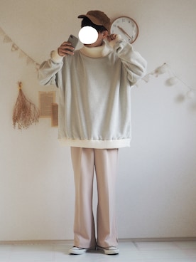 「UNIIT（ユニット）のアイテム（トップス）」を使った、ぺいさん（メンズ・168cm）の秋コーディネート