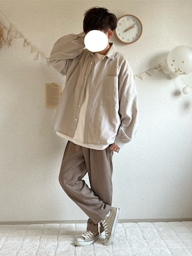 ぺいさん（メンズ・168cm）の春コーディネート