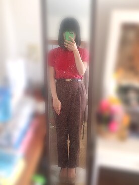 ポロシャツを使った しまむら のレディース人気ファッションコーディネート ユーザー その他ユーザー Wear