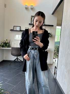 「PRANK PROJECT（プランクプロジェクト）のアイテム」を使った、yuuさん（レディース・158cm）の冬コーディネート