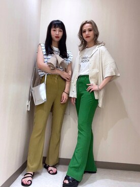 yorisa さん（レディース・163cm）の夏コーディネート