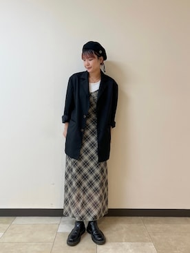 「Chapeau d' O（シャポードオー）のアイテム」を使った、acoさん（レディース・163cm）の秋コーディネート