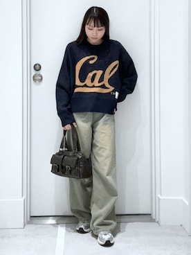 「FOREVER 21（フォーエバー トゥエンティーワン）のアイテム（パンツ）」を使った、みくさん（レディース・155cm）の秋コーディネート