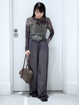 「アイテム（その他トップス）」を使った、みくさん（レディース・155cm・20代）の冬コーディネート