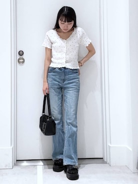 「デート/ロマンティック」｜みくさん（レディース・155cm）の夏コーディネート