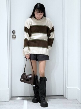 みくさん（レディース・155cm）の冬コーディネート