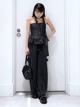 「アイテム（その他トップス）」を使った、みくさん（レディース・155cm・20代）の夏コーディネート