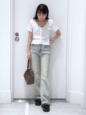 「FOREVER 21（フォーエバー トゥエンティーワン）のアイテム」を使った、みくさん（レディース・155cm）の秋コーディネート