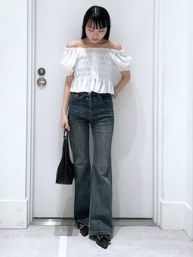 「アイテム（パンプス）」を使った、みくさん（レディース・155cm・20代）の春コーディネート