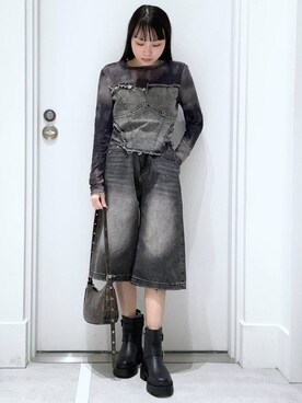「アイテム（その他トップス）」を使った、みくさん（レディース・155cm・20代）の冬コーディネート