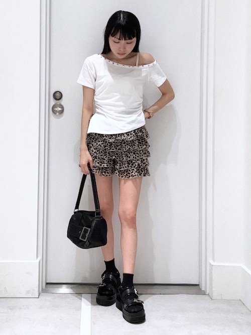 【2024FW】レースフリルショートパンツ