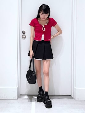 「デート/ロマンティック」｜みくさん（レディース・155cm）の夏コーディネート